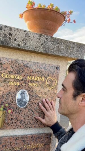 Gilles Marini Instagram - Another Christmas without you. Now that I am older I can truly feel your pain and my only regret was to not seeing it before you left. I miss you terribly Papa.
Georges Marini 1950-1995 

#cherisheverymoment #dad #papa #unconditionallove #provider #bluecollar #baker #cannes #georgesmarini #love #family #father #43.57296°N,6.98485°E