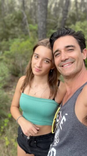 Gilles Marini Instagram - Thank you god for giving me such an amazing daughter! 
Thank you @ericsarramagna you are everything a godfather should thrived to be. Today was one of the best day of our lives, I know it was ❤️…