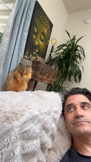 Gilles Marini Instagram - I love my little guy 🐿️ ❤️