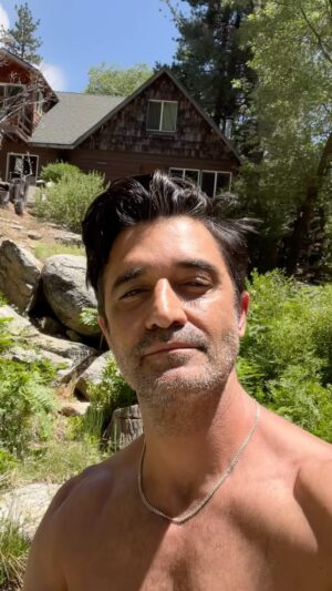 Gilles Marini Instagram - Favorite place in the world… 
#cabin #offgrid #zerohuman #countlesswildlife #home #maybenaked