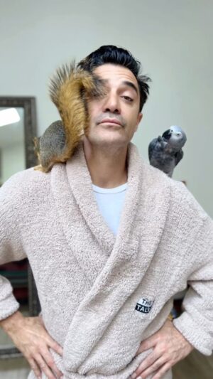 Gilles Marini Instagram - “I am nuts about you” 
  Benny Ben