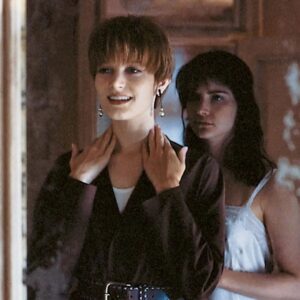 Gillian Flynn Instagram - Today is Day 94 of the #SAGAFTRAstrike to demand a fair contract from the AMPTP.

Let's continue Femme Fatale Week today with SINGLE WHITE FEMALE. Thank you to screenwriter Don Roos, and stars Bridget Fonda and Jennifer Jason Leigh!