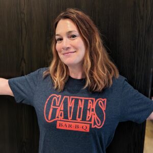 Gillian Flynn Instagram - Best BBQ sauce in KCMO. Discuss. 

#tshirttuesday #kcmo