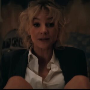 Gillian Flynn Instagram - It's Day 83 of the #SAGAFTRAstrike.

Let's continue celebrating writers and actors with a line from PROMISING YOUNG WOMAN. "Hey. I said, what are you doing?"

Thank you to writer-director Emerald Fennell for the line, and Carey Mulligan for your performance!