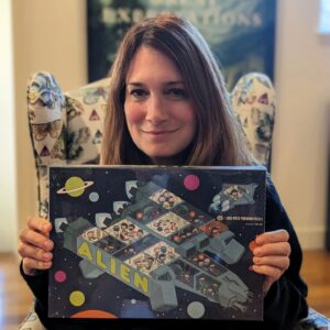 Gillian Flynn Instagram - Today I'm feeling thankful for my Alien 1000-piece puzzle (which of course remains in original packaging, because I'm a good collector...)
