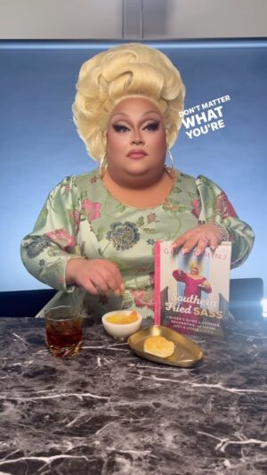 Ginger Minj Instagram - Bringing back the old school gummy bear video! I had so much fun on set with @cosmopolitan filming their expensive taste series! Make sure you go check it out on their YouTube page! #gummybear #foodie #food #southernfriedsass #cosmo #expensivetaste #author #newbook