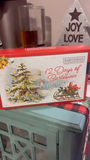 Ginger Minj Instagram - We got the @bartesian #12daysofbartesian advent calendar and tonight’s cocktail was Santa’s Punch, a whisky based cocktail with hints of cranberry, citrus and just the right amount of holiday spices! #notsponsored #cocktail #bestgiftever
