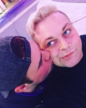 Ginger Minj Instagram - Pretty much, I would just let CJ Russell know that he is celebrated today! Shouting out HAPPY BIRTHDAY to the man I love, the man who taught me how to love myself again. I love you more and more every day and I know 33 is gonna be your best year yet! ❤️ PS - I hope no one gives you old maiden type shoes on your special day.