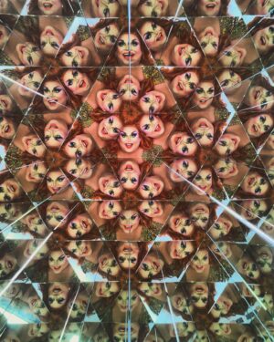 Ginger Minj Instagram - What’s better than one Ginger? 30 of them! #newphoto #kaleidoscope #gingerminj #dragrace #drag