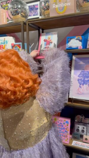 Ginger Minj Instagram - Shhhhhhh I snuck into @foursidedchicago and signed two copies of Southern Fried Sass! Go find them and they could be yours! More random signed books are coming! #signedbook #southernfriedsass #chicago