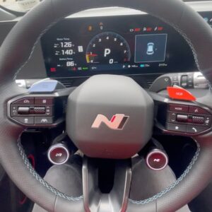 Ginny Buckley Instagram - I managed to get a quick drive in this at the World Car Awards LA test drives, what a clever car! 

The Hyundai Ioniq 5N is up for World Performance Car and while it certainly has stacks of performance, it also has all this…

⚡️N-e Shift which mimics the feeling of an eight-speed dual-clutch transmission.
⚡️N-Grin Boost which delivers an extra power boost. 
⚡️N Active Sound-plus which makes fake engine noises played through ten different speakers - eight on the inside and two on the outside.
⚡️’Ignition’ sounds like a 2.0-litre turbo petrol engine complete with overburn pops and bangs.
⚡️Evolution’ an electronic sound inspired by the 2025 Vision Concept Car.
⚡️‘Supersonic’ simulates a fighter jet, because why not!
⚡️Paddles on the steering wheel control regen and also mimic the gears.
⚡️Dampers are electronically controlled to helps to mask the weight of the EV.
⚡️Handles like a dream with zero emissions or noise pollution. 

What do you think of it team?!

#losangeles #caroftheday #electriccar #performancecar #sportscar #ioniq5n #wcoty #latestfest #sheselectric

.
.
.
.
.
.
.
.
.
.
.
.
.
.
.
#cargirl #cargirls #instacar #carsofinsta #carsofinstagram #testdrive