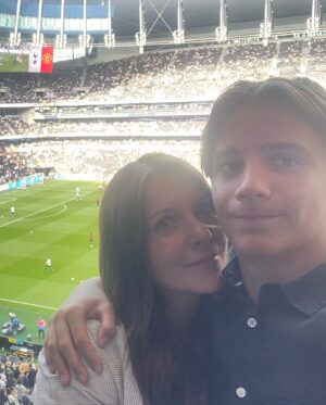 Ginny Buckley Instagram - Making special family memories at the incredible Tottenham Hotspur’s Stadium this weekend ⚽️❤️⚽️.
The two @manchesterunited fans amongst us (dad and me!) didn’t get the result we hoped for, but my boy was over the moon with a birthday win for his team!
A huge thank you to everyone at @spursofficial for such a warm and wonderful welcome. 
An even bigger thank you to @collette.roche.3, our fairy godmother! 

#family #makingmemories #spurs #manutd #footballfamily #tottenhamhotspur #beautifulgame #londonlife