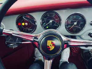 Ginny Buckley Instagram - Day 2 of my #12carsofchristmas and it’s time for a visit to @electrogenicrev for a spin in their Porsche 356. The team there are doing brilliant work converting classic cars to electric and the owner of this 356 got to keep the original 1.6-litre flat four, in case they ever want to put it back. Which I don’t think they will!

In many ways it’s the ultimate form of recycling, if you check out their Land Rover conversions you’ll see what I mean.

Bravo to all the team there! 🙌🏼

#day2 #carmas #carsofchristmas #porscheclassic #12carsofchristmas #sheselectric #caroftheday 

.
.
.
.
.
.
.
.
.
#carsofinstagram #carsofinsta #carlifestyle #carinstagram #porsche356 #porschelife #electricconversion #cargram #cargirl #cargirls #electricvehicle #electriccar #instacars 
#sustainability #sustainableliving #sustainabletransport