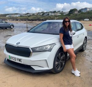 Ginny Buckley Instagram - Beach life in the @skodauk_media_official Enyaq. It’s a great drive, has stacks of room (just as well as I’ve brought just about everything other than the kitchen sink down to Cornwall!), and it’s also very comfortable. I had some infotainment glitches at first (it’s a VW Group system after all!), but I did a system reset and it’s been great since. 

Battery efficiency is proving to be strong, and that means that I don’t need to stress about the lack of chargers down here. Although it’s got a lot better since I was last here over New Year!

#skodaenyaq #beachlife #sheselectric #beachvibes #kernowfornia #electriccar 

.
.
.
.
.
.
.
.
.
#electriccars #cargram #carinstagram #carlovers #carshow #carsofinstagram #cargramm #carswithoutlimits #carstagram #carsdaily #carlovers #instacars #instacar #carsofinsta #caroftheday #carsoftheday #cargirl #cargirls #cargirlsofinstagram #cargirlculture #cornwall #cornwalllife #beachgirl #cornishlife #cornishcoast