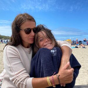 Ginny Buckley Instagram - Wishing my big little beach bum the happiest of birthdays. How did you get to be 14 and taller than me?!

You’re becoming an amazing young man and I’m so proud to be your mum.

Build your ladder to the stars and keep being you. Love you to the moon and back! ❤️

#birthdayboy #mumsofboys