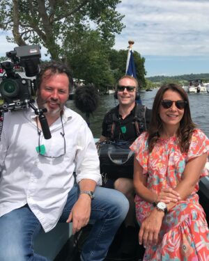 Ginny Buckley Instagram - I’ll be popping up on your TV later today chatting to some rather tall people and exploring some beautiful homes in the Chilterns - @bbcone at 3pm. 

See you there! 📺🎥

#escapetothecountry #countrylife #countryliving #bbc #presenterlife #rowingworld #henleyregatta #filmmaking 

.
.
.
.
.
.
.
.
.
.
.
.
.
.
.
#countryside #countryhome #countryhouse #househunting #househunters #englishcountrygarden #englishhome #countrylifestyle #housebeautiful #househunting #househunters
