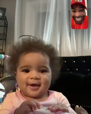 Ginuwine Instagram - I love her so much Giniya my baby she smiles when she see me wow the only thing that makes me wanna keep going
