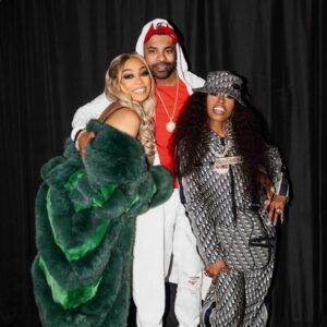 Ginuwine Instagram - My two favorite people love working together and sharing the stage with two brilliant Talents, my love!!! @missymisdemeanorelliott and the one and only  @monicadenise we got work to do Letsgo!!!! Blessings forever