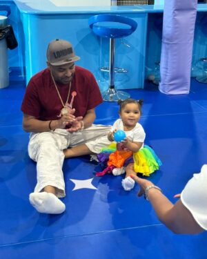 Ginuwine Instagram - Had the honor and blessing of being here for my GD giniya first bday thank you GOD had an amazing time she won’t remember but I will ❤️❤️❤️❤️ dam time flys