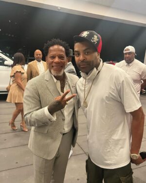 Ginuwine Instagram - One guy I always pay attention to is @realdlhughley brilliant mind and conscious great meeting you my brotha