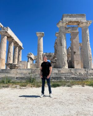 Giorgos Kapoutzidis Instagram - Μια μέρα στην Αφαία! #afaia #aegina