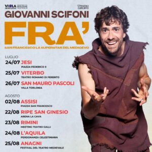 Giovanni Scifoni Instagram - Tre mesi di allenamento solo per fare questo post. La dura legge dell'autopromozione. In bio il link per i biglietti del tour estivo di FRA (non ci sono tutte le date ma vabbè le altre le trovate sull'internezz)
#sanfrancescosuperstardelmedioevo