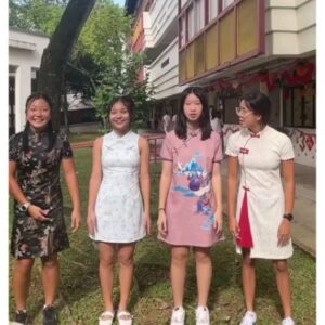Gisele Chiam Instagram - NJC Chinese New Year '24 !!🧧😋

Took many cute pics with everyone today! haidilao called us after seeing our 科目三 dance🤭
.
.
.
.
.
.
.
#GiseleChiam #cny2024 #chinesenewyear2024 #njc #haidilaodance #新年快乐2024 #nationaljuniorcollege #cheongsam #GiseleChiamLookbook #teenactress #teenperformer #mediacollaborations #teeninfluencer Chiam #cny2024 #chinesenewyear2024 #njc #haidilaodance #新年快乐2024 #nationaljuniorcollege #cheongsam #GiseleChiamLookbook #teenactress #teenperformer #mediacollaborations #teeninfluencer #科目三 ＃科目三dance