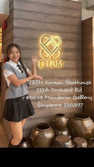 Gisele Chiam Instagram - 😋🇰🇷Thank you D’RIM Korean Steak House @drim.sg for the Media Invite! 
I really enjoyed the food👍👍 and experiencing how the Kings and Nobles of the Joseon Dynasty ate!! 😚👑

D’RIM Korean Steakhouse encapsulates modern & traditional Korean culture, featuring authentic Korean cuisine made by Korean chefs. They’re especially known for their 100% buckwheat noodles which they make in house from scratch!

📍D’RIM Korean Steak House 
333A Orchard Rd, 
#02-14Mandarin Gallery, 
Singapore 238897

☎️9660 9964

🕚: 
Sat & Sun: 11:30am~3pm | 5pm~10pm
Mon - Fri: 12pm~3pm | 6pm~10pm
.
.
.
.
.
.
.
#GiseleChiam #詹欣萱#teenactress #teenperformer #drimkoreansteakhouse #drim #koreanfood #foodreview #sgrestaurant #teeninfluencer  #mediacollaboration #mediatasting #sginfluencer #sgreviews #mediainvite #dateideas #mediareviews #influencer