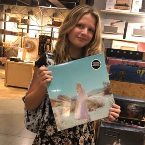 Giselle Eisenberg Instagram - Found my @enormityoflife #moviemom ‘s new album at #urbanoutfitters Yay Emily! Got it - Get it!!!!