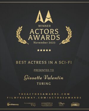 Gissette E. Valentin Instagram - Our short film, “Turing”, has been making its way through the film festival circuit. Excited!

Directed by @johncihangir 
Starring @thejacobbertrand @gissettevalentin and @williamjwebber