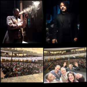 Giulia Ottonello Instagram - ✨#IlMisterodellAssassinoMisterioso ha concluso questa sua nuova stagione domenica scorsa al @teatroolimpicoroma , sono passati pochissimi giorni e già mi manca. Ho adorato tutto e sono davvero grata di aver fatto parte di questa meravigliosa avventura 🤩✨✨✨ Grazie a tutti di vero cuore 🙏❤️😘 
Mi mancava un po’ il teatro e non avrei potuto sperare di meglio nel tornare sul palco. L’affetto e la partecipazione delle migliaia di persone che sono venute a vedere questo meraviglioso spettacolo, sono stati a dir poco incredibili.
Il gruppo con cui ho condiviso questa spassosissima esperienza di grande crescita, ha superato anche lei mie più ottimistiche speranze 💖✨✨✨Grazie grazie Grazieee 😂
@lillo_e_greg 
@lillopetrolo 
@greg_claudiogregori 
@vania_dellabidia 
@fiorini69 
@luckytobeluca 
@claudiopiccolotto 
@robertoimbriale ✨
