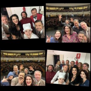 Giulia Ottonello Instagram - ✨#IlMisterodellAssassinoMisterioso ha concluso questa sua nuova stagione domenica scorsa al @teatroolimpicoroma , sono passati pochissimi giorni e già mi manca. Ho adorato tutto e sono davvero grata di aver fatto parte di questa meravigliosa avventura 🤩✨✨✨ Grazie a tutti di vero cuore 🙏❤️😘 
Mi mancava un po’ il teatro e non avrei potuto sperare di meglio nel tornare sul palco. L’affetto e la partecipazione delle migliaia di persone che sono venute a vedere questo meraviglioso spettacolo, sono stati a dir poco incredibili.
Il gruppo con cui ho condiviso questa spassosissima esperienza di grande crescita, ha superato anche lei mie più ottimistiche speranze 💖✨✨✨Grazie grazie Grazieee 😂
@lillo_e_greg 
@lillopetrolo 
@greg_claudiogregori 
@vania_dellabidia 
@fiorini69 
@luckytobeluca 
@claudiopiccolotto 
@robertoimbriale ✨