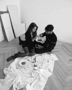 Giuseppe Maggio Instagram - First dinner in our new empty home.
