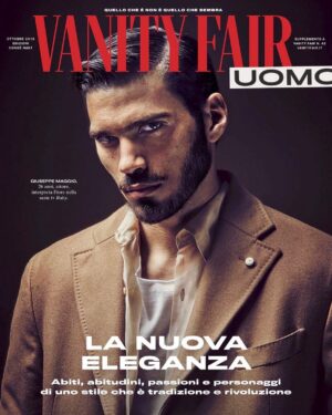 Giuseppe Maggio Instagram - Cover Story // @vanityfairitalia foto @guyaroch.