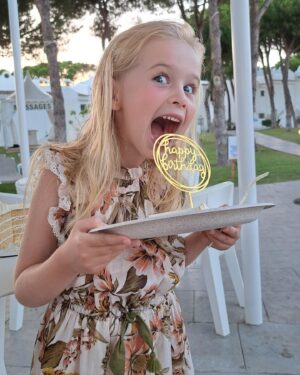 Gleb Savchenko Instagram - Happy 6th Birthday to my precious Zlata! 🎉 My sweet little girl, I love you more than words can express, and I miss you so so very much every single day. You're the light of my life, and every second, you're on my mind. Though we're far apart, I'm sending you all my warmest wishes and besitos from the heart! Remember, Daddy is incredibly proud of the wonderful person you're growing into, and I'm counting down the days until we reunite in just a few months. I hope you had an amazing day filled with love and joy.  Love, Papa. ❤️🎂🎈