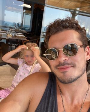 Gleb Savchenko Instagram - Happy 6th Birthday to my precious Zlata! 🎉 My sweet little girl, I love you more than words can express, and I miss you so so very much every single day. You're the light of my life, and every second, you're on my mind. Though we're far apart, I'm sending you all my warmest wishes and besitos from the heart! Remember, Daddy is incredibly proud of the wonderful person you're growing into, and I'm counting down the days until we reunite in just a few months. I hope you had an amazing day filled with love and joy.  Love, Papa. ❤️🎂🎈