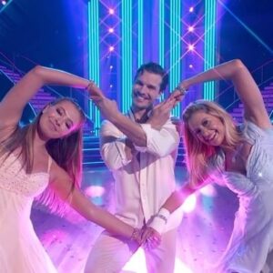 Gleb Savchenko Instagram - What an incredible journey it has been with you, Mira! I had a blast working with you. Your hard work and accomplishments during these five weeks on Dancing with the Stars are truly commendable. Sharing your most memorable year story last night was incredible, and it was an honor to be able to recreate an iconic original choreography by Smith Wordes from the movie that we all know and love. Having Mattea join us in our dance made it even more special, she is awesome like her mom 💃🏻