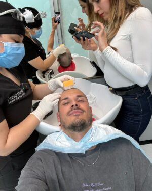 Gleb Savchenko Instagram - I am absolutely thrilled with the incredible care and expertise from Dr. Mohebi and his phenomenal team at @parsamohebihairrestoration! 🌟 I feel beyond grateful for their skill, kindness, and dedication, which made my hair transplant experience comfortable and reassuring. 

I’ve been contemplating this step for years, especially as my hair started thinning during Covid, and now I couldn’t be happier with my decision.

The attention to detail and the precision they demonstrated, particularly during the hair wash, has been truly remarkable. It’s been six days since my surgery, and I’m recovering wonderfully. Now, I’m so excited and optimistic about the amazing results ahead! Swipe to see some pics, including today’s hair wash 🧼😁