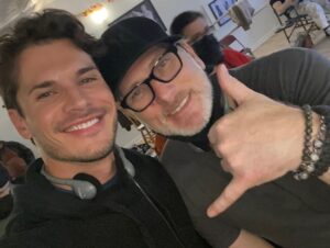 Gleb Savchenko Instagram - Grateful and Thrilled to Embark on My Acting Journey! 🎭✨ Excited to announce my first role in a movie and can't wait to bring this character to life of Alex Ivanov. Working hard, pushing boundaries, and embracing every moment. Huge shoutout to the incredible @danicamckellar for believing in me and guiding me through this incredible experience and also being an amazing dance partner. It's all about teamwork! Feeling blessed and ready to shine on the big screen! 🌟🎬 #FirstRole #ActingJourney #GratefulHeart #swingintoromance