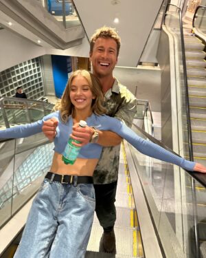 Glen Powell Instagram - It’s hard to put into words the journey of “Anyone But You.”

The response to this movie has been surreal. Not only have audiences have shown up, but this film has grown week after week, something very few movies have ever done.

We just crossed $100 Million at the box office because of the fans. You laughed loud, you cheered loud, and you danced out of the theaters all over the world. Your joy was powerful and infectious. 

And special thank you to our Queen Bea. The beautiful force that is @sydney_sweeney who allowed me to come on this ride with her and for leading our cast with kindness and vision every step of the way.

Thank yall for spreading the love and reviving the RomCom.