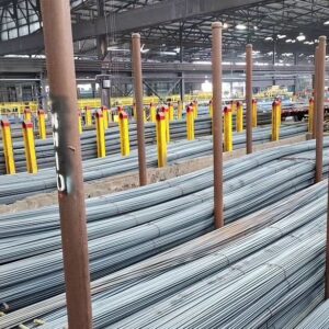 Glenn Jacobs Instagram - I enjoyed visiting CMC Steel today. This mill produces 600,000 tons of rebar ever year!