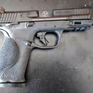 Glenn Jacobs Instagram - Just got the @smithandwessoninc MP9 2.0 special edition with the Tristar logo on the chamber and "Maryville, TN U.S.A." on the slide. A Tennessee classic!