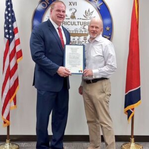 Glenn Jacobs Instagram - I was thrilled to start today by presenting a proclamation to Make-A-Wish East Tennessee recognizing World Wish Month!