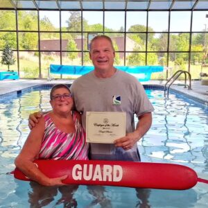 Glenn Jacobs Instagram - Congratulations to this month's employee of the month Danyell Schoene, aquatics programs/lifeguard at the South Knoxville Senior Center!