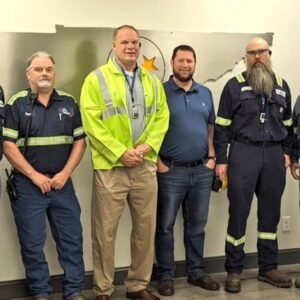 Glenn Jacobs Instagram - I enjoyed visiting CMC Steel today. This mill produces 600,000 tons of rebar ever year!