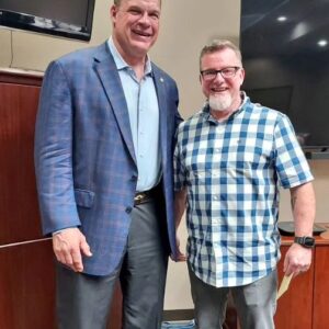 Glenn Jacobs Instagram - Thank you to Mark Lett for an outstanding 10 years serving his fellow veterans at Knox County's Veterans Services Department.