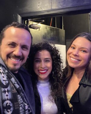 Gloria Garayua Instagram - Congratulations to David on opening up his own music studio @mixbustv . 
.
Bella @bellakellyofficial his gorgeous fiancé, was my former acting student. Now she’s a beautiful singer, and since she’s all grown up, so we can finally party together! 😆 
.
Thank you @thenaughtygirlshop for outfitting me for this occasion!!
.
#GloriaGarayua #GloriaGarayuaactress
#latinaactress