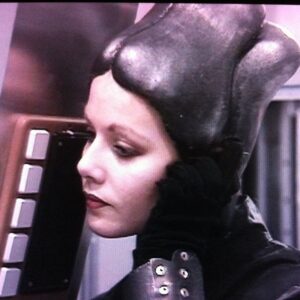 Glynis Barber Instagram - Someone posted this the other day from my very first TV appearance as a Mutoid in Blake’s 7. 
I’d never seen this pic before so here is baby me on #tbt. #blakes7 #mutoid #tvshow