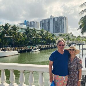 Glynis Barber Instagram - Bye bye Florida. It’s certainly been both an adrenaline rush as well as relaxing. 

We landed in a storm, took off in a storm but have lived to tell the tale. Hello sunny England! #flightfright #holidaytravel