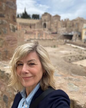 Glynis Barber Instagram - Matinée day!
#amphitheatre #romanempire #cartegena